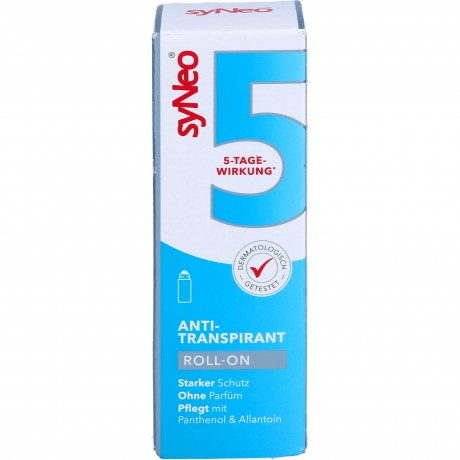 syNeo  Deo Roll-On Antitranspirant ohne Parfum, Шариковый Дезодорант антиперспирант с защитой от пота до 5 дней, 2 штуки х 50 мл 