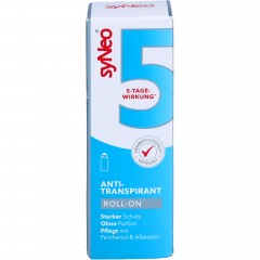 syNeo  Deo Roll-On Antitranspirant ohne Parfum, Шариковый Дезодорант антиперспирант с защитой от пота до 5 дней, 2 штуки х 50 мл 