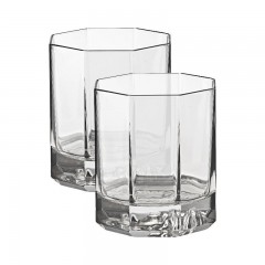 Rosenthal meets Versace Rosenthal Versace Medusa Lumiere Haze Whiskybecher Glas grau 2-tlg. im Geschenkkarton 170 ml / h: 9 cm Кружка для виски Rosenthal Versace Medusa Lumiere Haze стеклянная серая 2 шт. в подарочной упаковке 170 мл / высота: 9 см