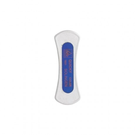 Becker Manicure (Бекер Маникюр) Nagelfeilen Пилочка для ногтей Saphir-Rillenfeile, doppelseitig, gross/fein, 9 см, gelb / 1 шт.