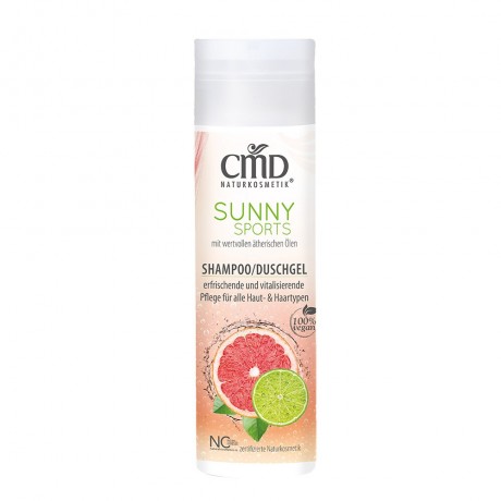 CMD Naturkosmetik Sunny Sports Shampoo / Duschgel 200ml  Sunny Sports Шампунь/Гель для душа 200мл