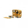 Kids Concept Doppeldeckerbus Aiden aus Holz mit Zubehor Spielzeugautos Деревянный двухэтажный автобус Эйден с принадлежностями машинки