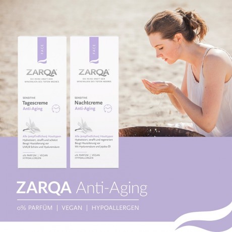 ZARQA Tagescreme Anti-Age  Дневной крем против старения