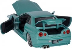 Jada Fast  Furious 2002 Nissan Skyline 1:24 Форсаж 2002 Nissan Skyline 1:24