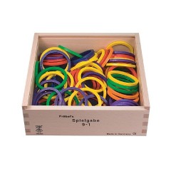 SINASPIELZEUG Holzspielzeug Frobel Gabe 9-1 Ringe 60mm Деревянные игрушки Frobel Gabe 9-1 кольца 60мм