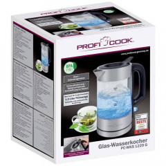 ProfiCook ProfiCook Wasserkocher PC-WKS 1229 G, Wasserkocher Glas Edelstahl mit LED Beleuchtung  Чайник ProfiCook PC-WKS 1229 G, чайник стекло нержавеющая сталь со светодиодной подсветкой