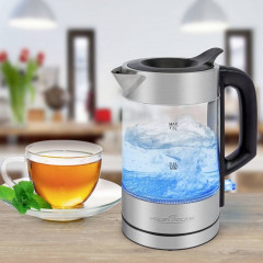 ProfiCook ProfiCook Wasserkocher PC-WKS 1229 G, Wasserkocher Glas Edelstahl mit LED Beleuchtung  Чайник ProfiCook PC-WKS 1229 G, чайник стекло нержавеющая сталь со светодиодной подсветкой