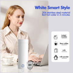 Aoucheni Aoucheni Reise-Wasserkocher Elektrische Tragbarer Wasserkocher Mini 400 ml, Schnellheizfunktion  Aoucheni Travel Kettle Электрический портативный чайник, мини, 400 мл, с функцией быстрого нагрева