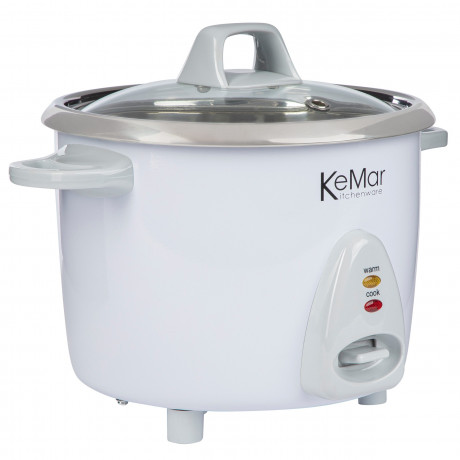 KeMar Kitchenware KeMar Kitchenware Reiskocher KRC-100, 300 W, Reiskocher mit Edelstahltopf KeMar Kitchenware Рисоварка KRC-100, 300 Вт, Рисоварка с кастрюлей из нержавеющей стали