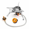 POCHUMIDUU Gaskocher 3500W Gaskocher mit Piezozundung Winddicht, Faltbar Gas Camping Gasbrenner fur Outdoor Picknick Trekking Wandern  POCHUMIDUU Газовая плита 3500 Вт Газовая плита с пьезоподжигом Ветрозащитная, складная газовая горелка для кемпинга для