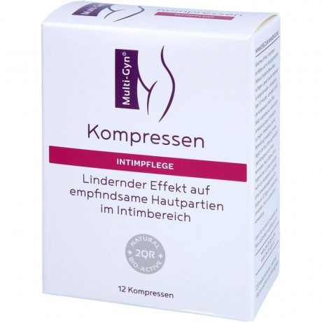 Karo Pharma MULTI-GYN Kompressen f.Wohlbefinden im Analbereich  Компрессы MULTI-GYN для анального благополучия