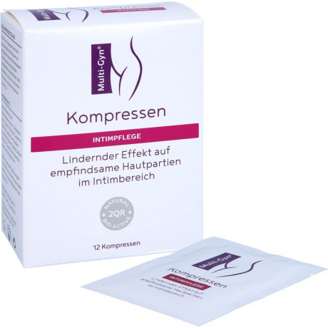 Karo Pharma MULTI-GYN Kompressen f.Wohlbefinden im Analbereich  Компрессы MULTI-GYN для анального благополучия
