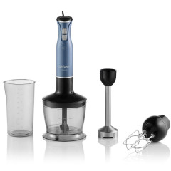Arzum Arzum Stabmixer 1500W Stabmixer-Set Stabmixer Purierstab Handmixer Zerkleinern Blau Ручной блендер Arzum, набор ручных блендеров 1500 Вт, ручной блендер, стержень Purier, ручной миксер для измельчения
