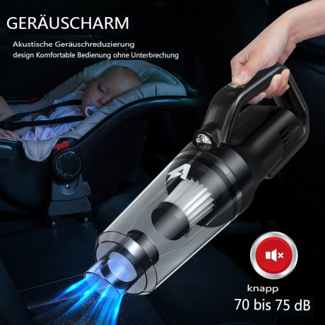 Andeman Andeman Akku-Handstaubsauger, Staubsauger NassTrocken 8000pa fur Auto Hause Беспроводной ручной пылесос Andeman, пылесос для влажной и сухой уборки 8000pa для дома в машине