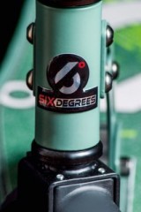 SIX DEGREES Aluminium Scooter 205 mm grun Алюминиевый самокат 205 мм зеленый