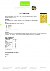 Krauterhaus Sanct Bernhardt Chicken Bouillon, 1 box на 9 лitres