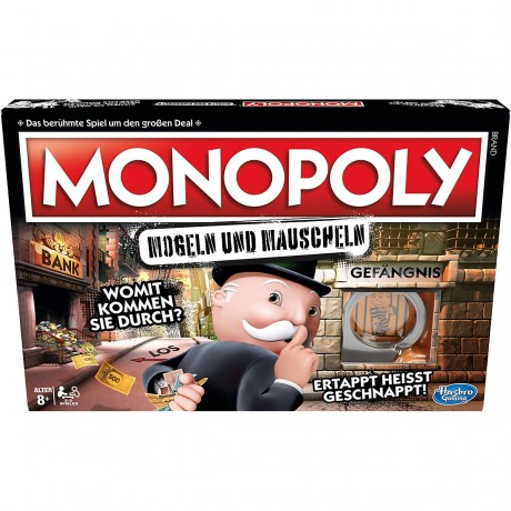 Hasbro Monopoly Mogeln und Mauscheln Монополия обман и воркование
