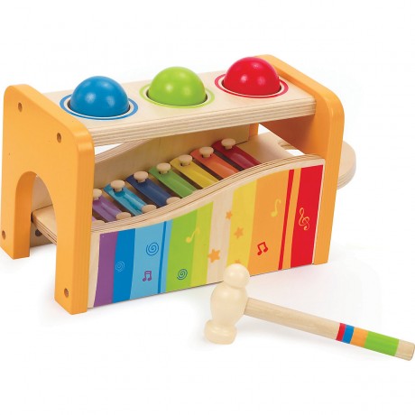 HAPE Xylophon und Hammerspiel ксилофон и молоток