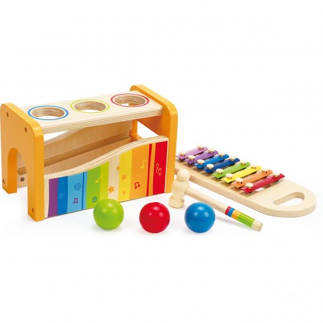 HAPE Xylophon und Hammerspiel ксилофон и молоток