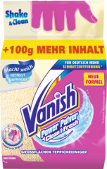 Vanish Порошок для чистки ковров Oxi Power Порошок Großflächen Teppichreiniger, 750 г