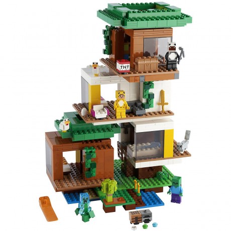 LEGO Minecraft 21174 Das moderne Baumhaus ЛЕГО Современный домик на дереве