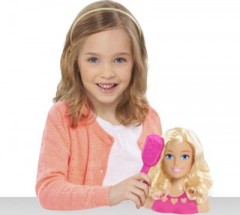Just Play Barbie Mini Blonde Styling Head Barbie Mini Blonde Styling Head