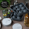 Moritz & Moritz Moritz & Moritz Eiswucrfelform rund  2 er Set  grau Набор форм для круглых кубиков льда Moritz &amp; Moritz, 2 шт.