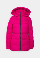 Tommy Hilfiger BAFFLE Down coat eccentric magenta BAFFLE Пуховик эксцентричный пурпурный