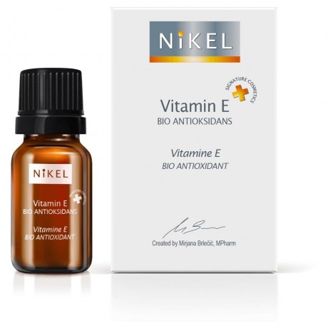 NIKEL Vitamin E BIO antioxidant 10ml  Витамин Е ОРГАНИЧЕСКИЙ антиоксидант 10мл