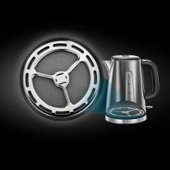 RUSSELL HOBBS RUSSELL HOBBS Wasserkocher 23211-70 WK Luna Moonlight Grey, 1,7 l, 2400 W  Чайник RUSSELL HOBBS 23211-70 WK Luna Moonlight Grey, 1,7 л, 2400 Вт