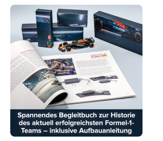 Адвент календарь 2025 FRANZIS 67245 Oracle Red Bull Racing, модель в масштабе 1:43, со звуковым модулем