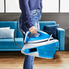 Tefal Tefal Dampfbugelstation Tefal SV8002 Express Airglide, 1800 ml Wassertank, hohe Gleitfahigkeit, CalcClear, Verriegelungssystem, Energiesparmodus  Паровая гладильная станция Tefal Tefal SV8002 Express Airglide, резервуар для воды 1800 мл, высокое ско