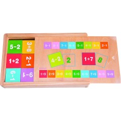 Lelin Holzspielzeug Rechenset 1x1 Brett und abziehen Набор деревянных игрушечных граблей 1x1 доска и вычет