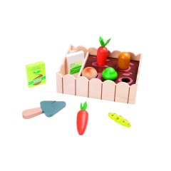 Lelin Holzspielzeug Mein kleiner Garten \/ Meine kleine Farm Деревянные игрушки Мой маленький садик / Моя маленькая ферма