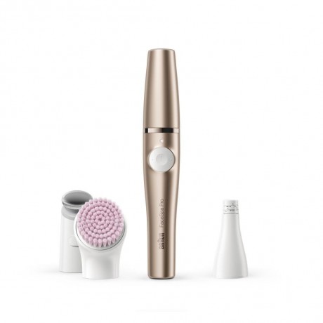 Braun FaceSpa Pro SE921 All-in-One Beauty-Gerat, Weiss/Bronze  Косметическое устройство FaceSpa Pro SE921 «все в одном», белый/бронзовый