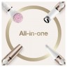 Braun FaceSpa Pro SE921 All-in-One Beauty-Gerat, Weiss/Bronze  Косметическое устройство FaceSpa Pro SE921 «все в одном», белый/бронзовый