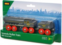 BRIO Schwarzer Kugelblitz mit Kohlentender Черная шаровая молния с угольным тендером