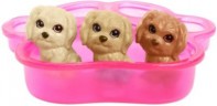 Mattel Barbie Puppe (blond) mit Hund  Welpen Кукла Барби (блондинка) с собачьими щенками