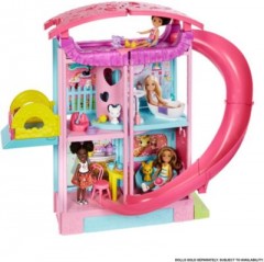 Mattel Barbie Chelsea Haus (pink) Дом Барби Челси (розовый)