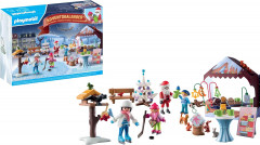 PLAYMOBIL Adventskalender Адвент-календарь 2024: Поездка на рождественскую ярмарку, ‎24 сюрприза
