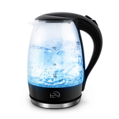 T24 T24 Wasserkocher Glas Wasserkocher 1,7 L BPA frei THV Rheinland GS Zertifiziert, 1.7 l, 2200 W  Чайник T24 стеклянный чайник 1,7 л, без BPA, сертифицирован THV Rheinland GS, 1,7 л, 2200 Вт