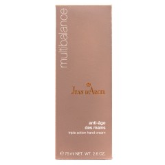 JEAN D'ARCEL anti-age des mains MULTIBALANCE Handcreme nahrt und regeneriert die Haut  anti-age des mains MULTIBALANCE крем для рук питает и регенерирует кожу