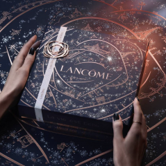 LANCOME HYDRAZEN PFLEGE SET Подарочный набор для ухода за кожей, ограниченная серия 2024 года: Дневной крем HYDRA ZEN 50мл, ADVANCED GENIFIQUE сыворотка 10мл и крем для глаз 5мл