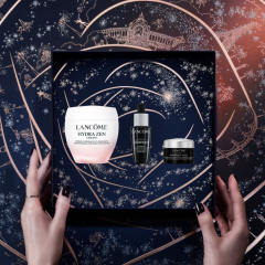LANCOME HYDRAZEN PFLEGE SET Подарочный набор для ухода за кожей, ограниченная серия 2024 года: Дневной крем HYDRA ZEN 50мл, ADVANCED GENIFIQUE сыворотка 10мл и крем для глаз 5мл