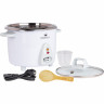 KeMar Kitchenware KeMar Kitchenware Reiskocher KRC-200, 500 W, Innentopf aus Edelstahl, Glasdeckel, Bambusloffel  Кухонная плита KeMar KRC-200, 500 Вт, внутренняя кастрюля из нержавеющей стали, стеклянная крышка, бамбуковая ложка