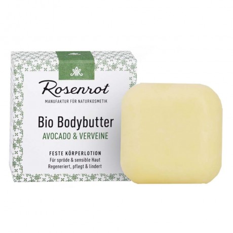 Rosenrot Feste Bodybutter Avocado & Verveine 70g Твердое масло для тела Авокадо и Вербена 70г