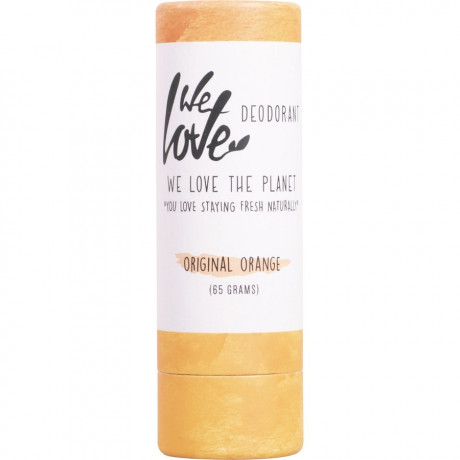 We love the planet Original Orange Deodorant Stick  Натуральная апельсиновая палочка-дезодорант