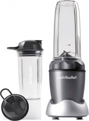nutribullet nutribullet Smoothie-Maker NB100DG, 1000 W, Standmixer, Multifunktionsmixer inkl. 2 To-Go Trinkbecher, Dunkelgrau  nutribullet Smoothie Maker NB100DG, 1000 Вт, настольный миксер, многофункциональный миксер, включая 2 чашки для питья, темно-сер