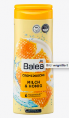 Balea Cremedusche Milch &amp; Honig Балеа Крем для ванны и душа, Молоко и Мед, 300 мл