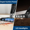 HiHHY HiHHY Akku-Handstaubsauger 25Kpa Akku-Staubsauger, 2-in-1 Stabstaubsauger mit Licht  Беспроводной ручной пылесос HiHHY Беспроводной пылесос 25 кПа, пылесос 2-в-1 с подсветкой